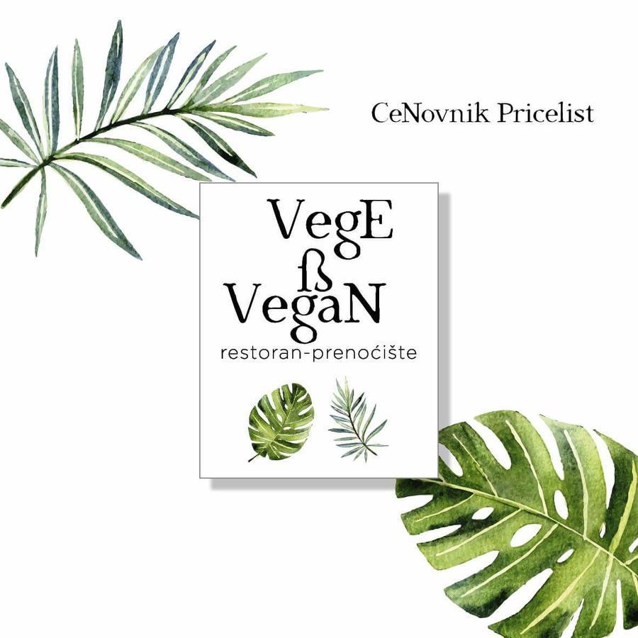 Vege & Vegan Restaurant And Accommodation Нови-Сад Экстерьер фото